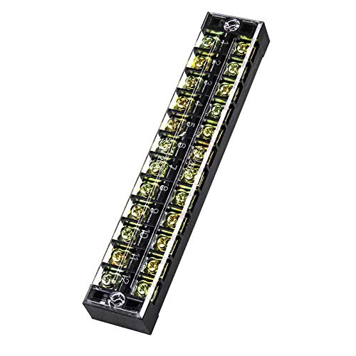 Davitu Terminals - 1PCS Terminal Block TB-2512 Terminal Block Modular Terminal Block Connector 25A12 Fixed Terminal