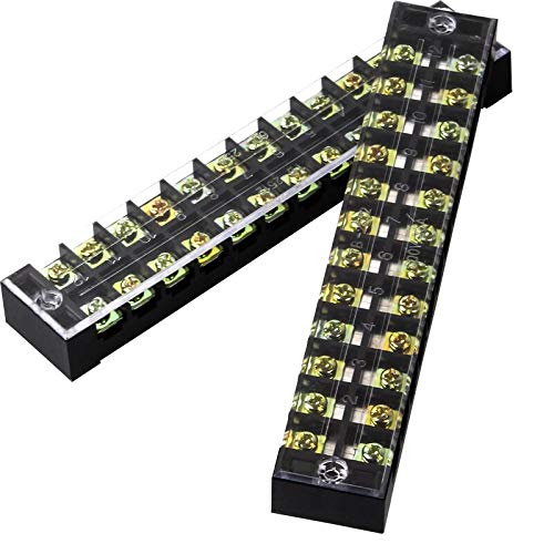 Davitu Terminals - 1PCS Terminal Block TB-2512 Terminal Block Modular Terminal Block Connector 25A12 Fixed Terminal