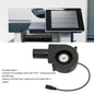 120mm Mini Blower Fan, AC 110V 220V DC 12V Blower Cooling Fan withDC Brushless Motor for Receiver DVR for Modem 100‑240V