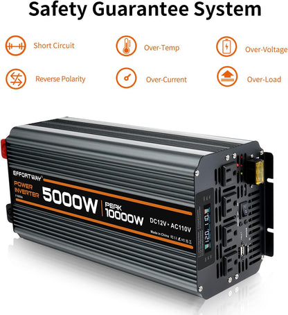 Power Inverter with Wireless Controller