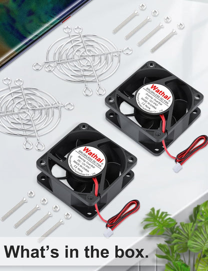 60mm 12v Fan Waterproof High Speed Small 12V DC Computer Cooling Fan | Built with a dual ball bearing and IP67 protection, this 12v computer fan waterproof unit thrives in humid battery boxes