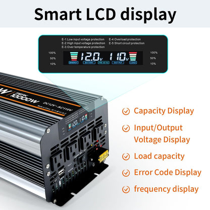 Power Inverter with Wireless Controller