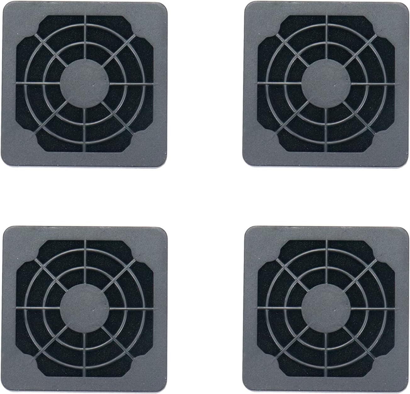 1.97 inch/50mm Fan Dust Filter PC Cooler Fan Filter Dustproof Cover Computer Case Mesh 4PCS
